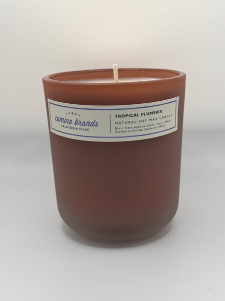 13 oz Tropical Plumeria