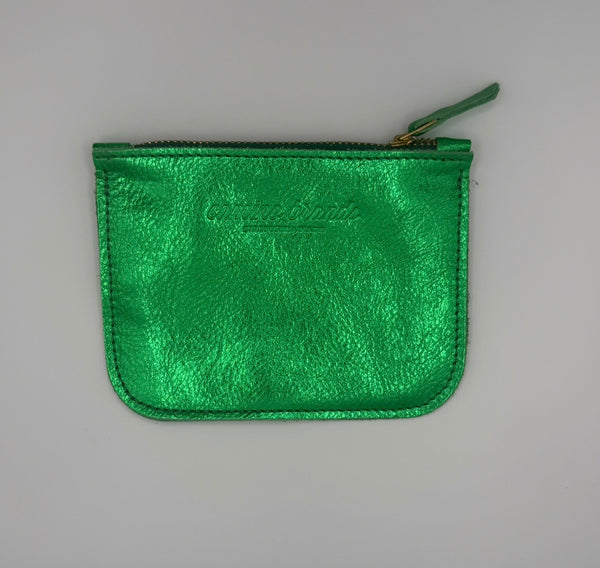 Coin purse - Metallic Green