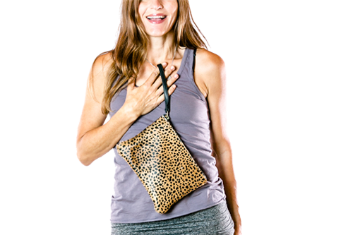 Mini Banker Bag - Cheetah