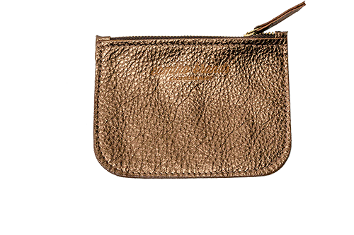 Coin Purse - Metallic Bronze