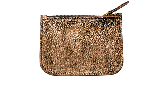 Coin Purse - Metallic Bronze