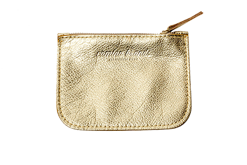 Coin Purse - Metallic Gold