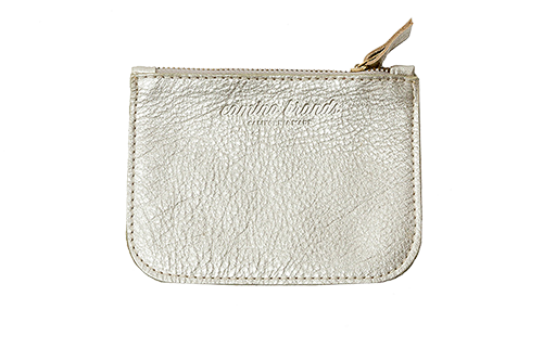 Coin Purse - Metallic Platinum - camino brands