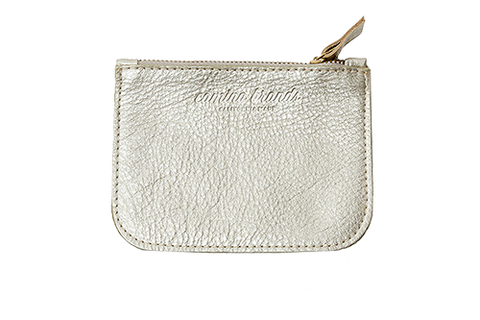 Coin Purse - Metallic Platinum
