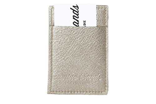 Card Holder - Metallic Platinum