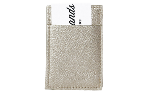 Card Holder - Metallic Platinum