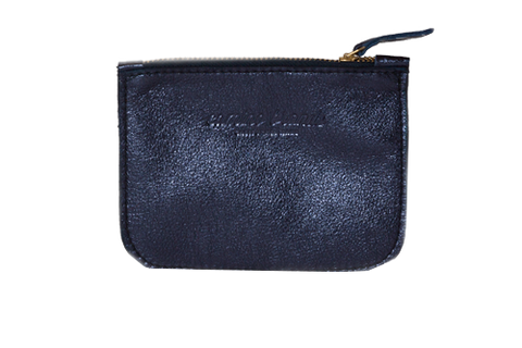 Coin Purse - Metallic Sapphire