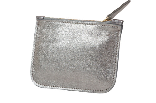 Coin Purse - Metallic Gunmetal