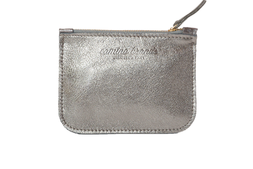 Coin Purse - Metallic Gunmetal